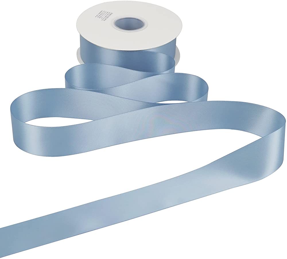 Dusty Blue Satin Ribbon