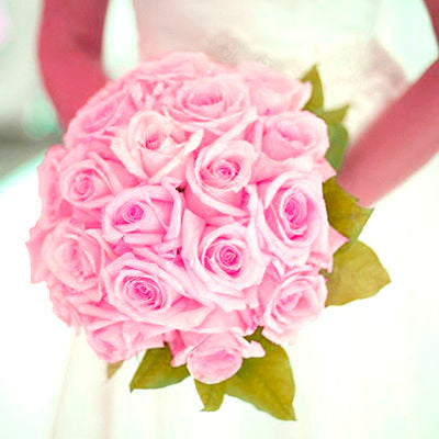 Light Pink Rose Bridal Bouquet