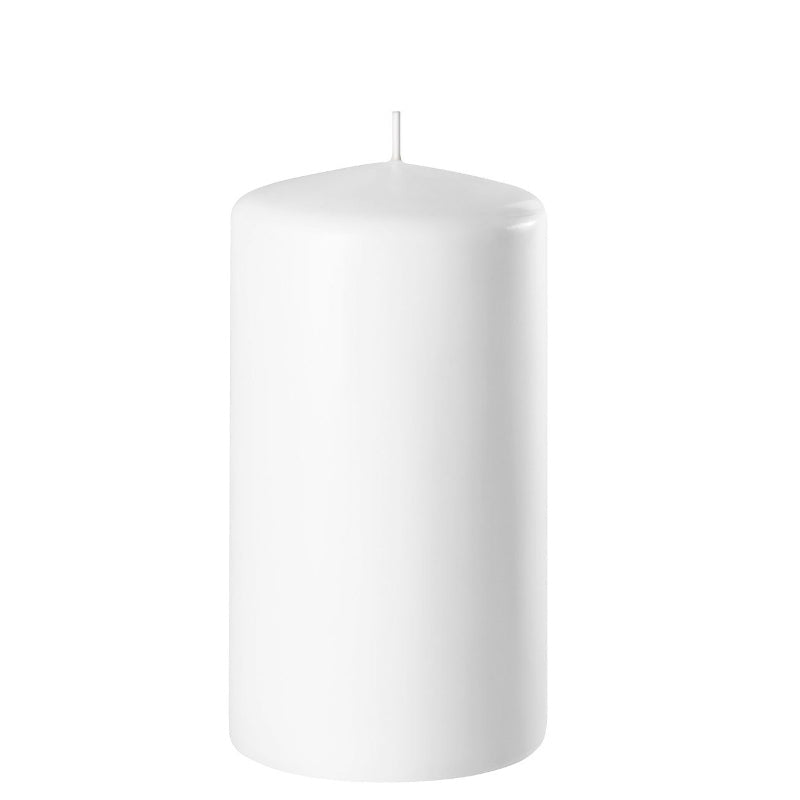 6" Pillar Candle White